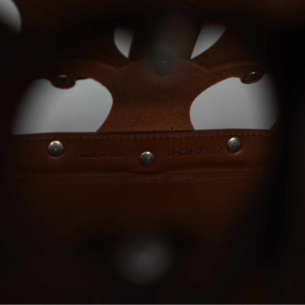Celine Brown Leather Tote Bag - Picture 9 of 12